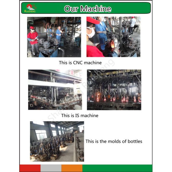 Screen Printing Glass Cap Sealing Type Vodka Bottles for Spirits from OEM