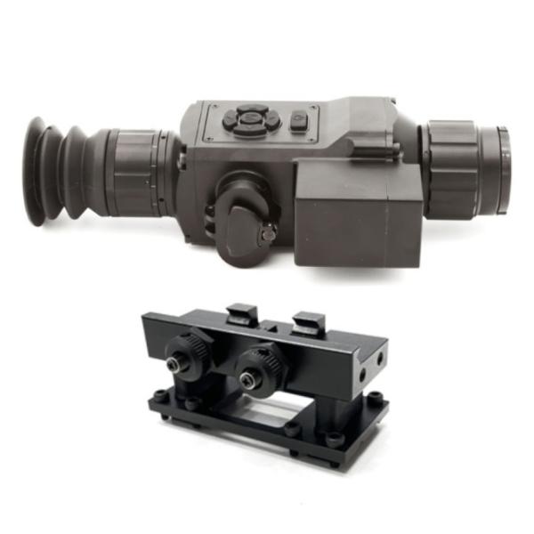 Outdoor Sports Thermal Imaging 600m LRF 384x288px IP67 IR Gun Thermal Sight