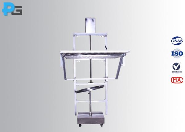 Tipo da montagem da parede do equipamento de teste do ambiente da prova do gotejamento para os testes IPX1 e IPX2