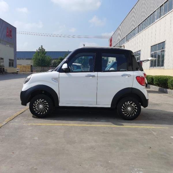 3 kw motor electric car Chinese  cheap price mini car 4 wheels 4 doors  electric vehicle with LED light