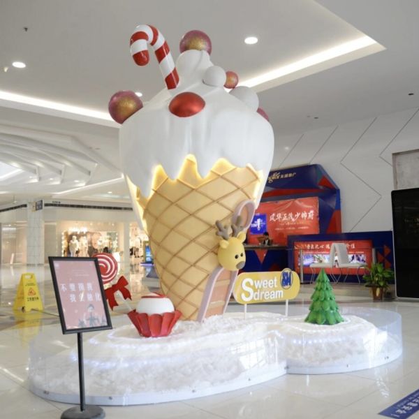 Eco-friendly Garden Decoration Life Size Fiberglass Ornament Model Outdoor Cartoon Rabbit Statue