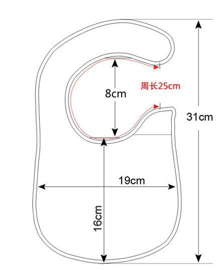 Infant saliva towels 3-layer Baby Waterproof bibs Baby wear accessories kids cotton apron