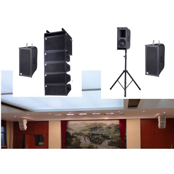 Active Line Array Sound System Small Mini Pa Speaker , Conference Audio System