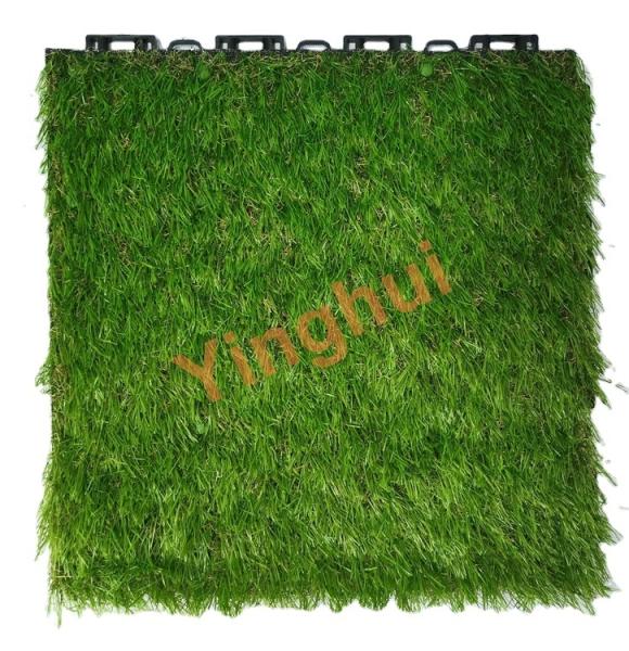 Modular Artificial Turf Grass Tiles Price for Leisure Football Lawn Garden and Sports Flooring