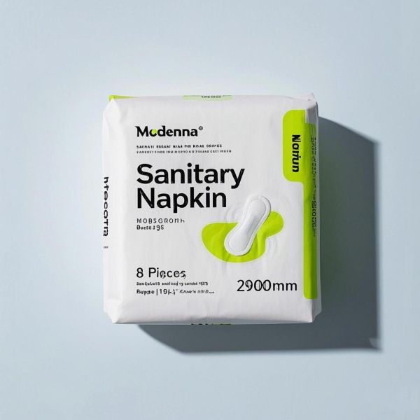 Natural Soft Organic Cotton Menstrual Biodegradable Women Pads Economic Super Absorbency Sanitary Towels Supplier