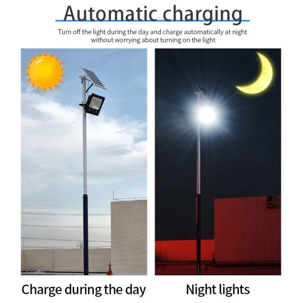 На открытом воздухе солнечная лампа 100W 200W 300W СИД безопасностью света потока IP67 привела фокус в действие