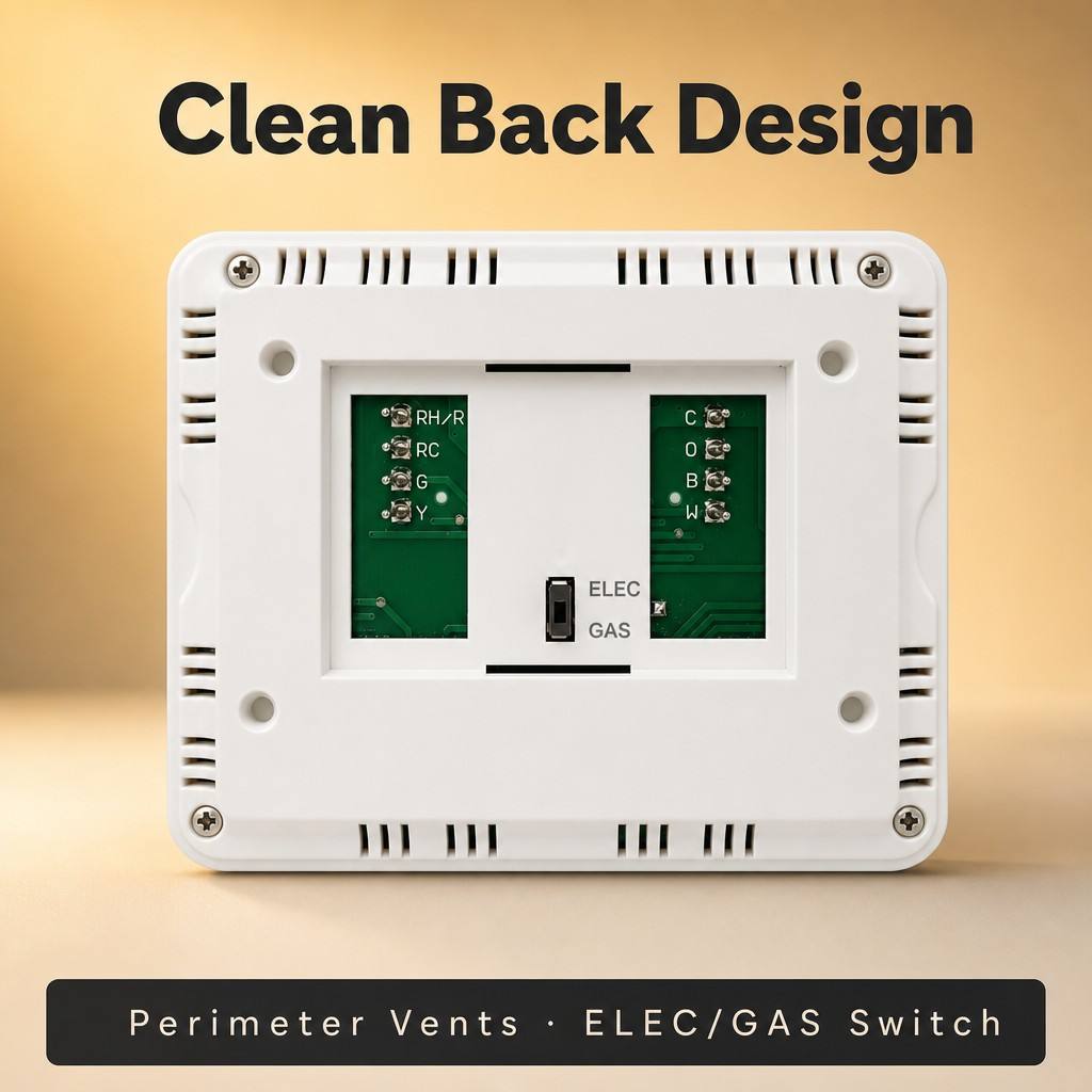 Miuputake ABS Housing Material Wired Programmable Thermostat The Ultimate Solution for Home Temperature Control