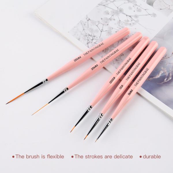 prego Art Drawing Pen Strip Liner Art Detailing Brush Acrylic Handle de 13.5cm