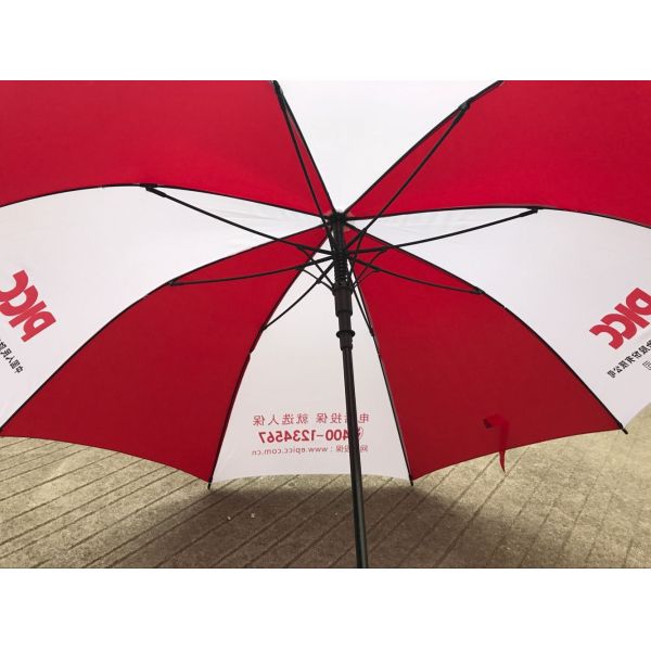 Advertising Umbrella Made Straight Golf Umbrella Folding Three Fold Umbrella Manufacturers Set Logo