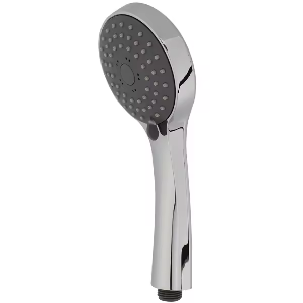 Blackened High Pressure Hand Shower Set for Portable Spa 3 Functions Water Saving