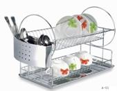 dish rack with tray &cutlery holder-LFD1025