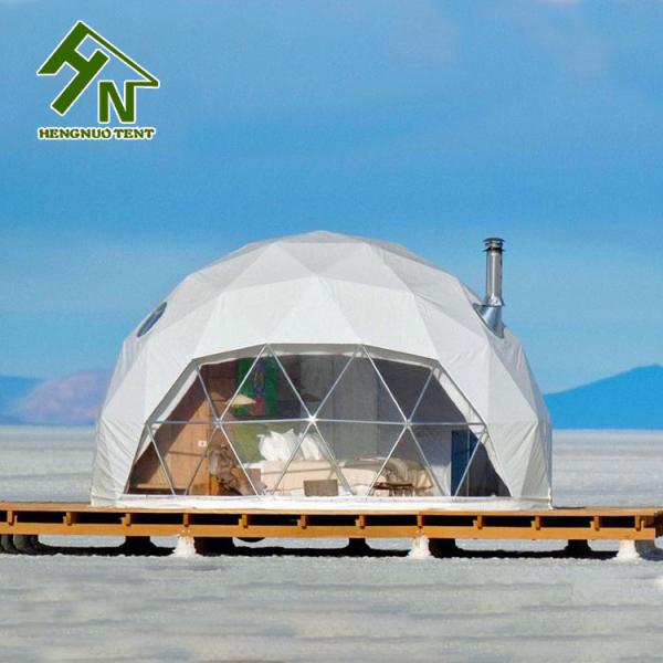 2 People Small Geo Dome Tent 5m 6m Diameter  For Living