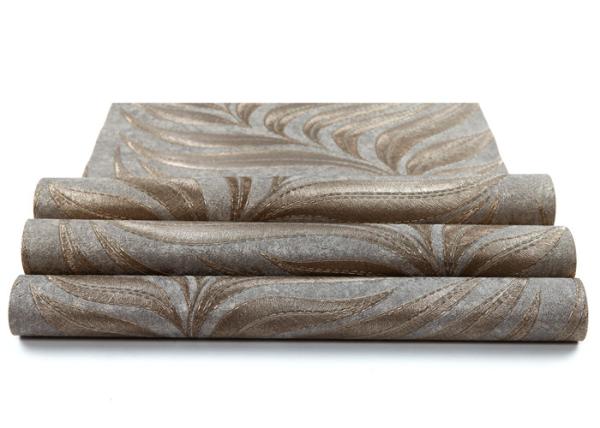 Embossed Modern Removable Wallpaper with Removable Vinyl Material 0.53*10M