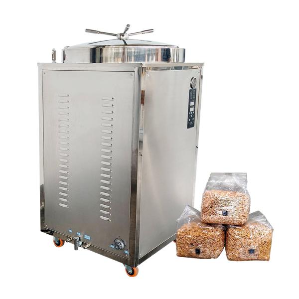 Cogumelo 8KW automático de aço inoxidável da autoclave vertical de alta pressão do esterilizador do vapor