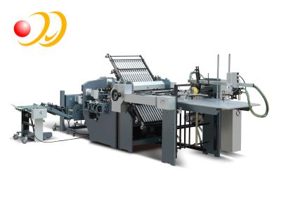 Máquina obrigatória térmica de livro da faca do controle elétrico com sistema de controlo do PLC