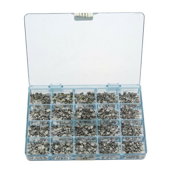 Bulk Orthodontic Bracket Braces Metal Mesh Base Mini Braces MBT 022 345