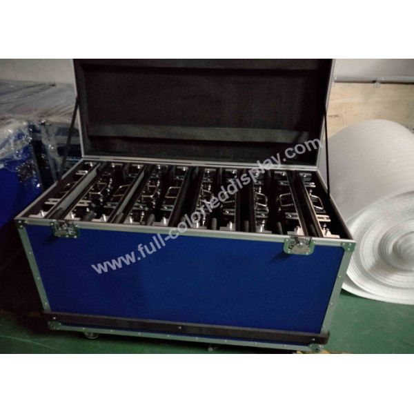 Шкаф единообразия на открытом воздухе заливки формы дисплея СИД проката П8 высокий