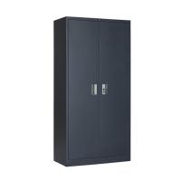 Os armários do vestuário do metal da mobília do quarto para o pulverizador eletrostático da roupa revestiram
