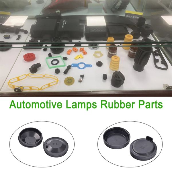 Rubber Accessories  Automotive Lamps Rubber Parts Black Epdm Car Headlight Rubber Cover