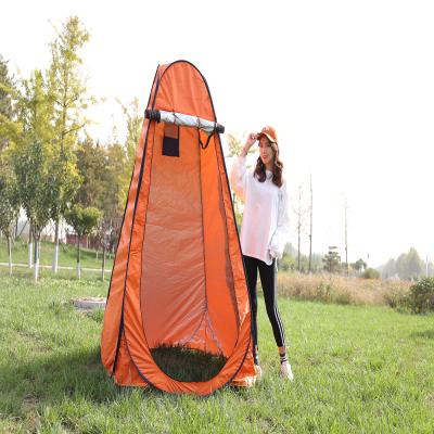 Chuveiro de acampamento 1.2x1.2x1.9m do toalete da praia do PNF da barraca portátil automática acima