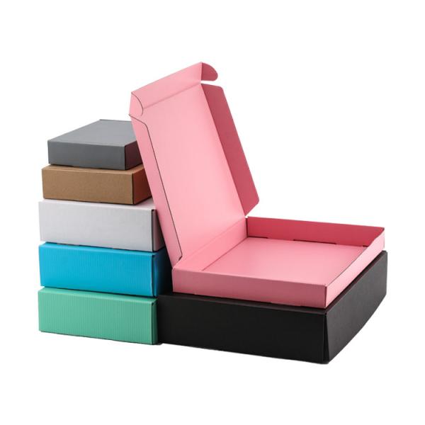 Corrugated Board Full Color Printed Boxes Jewelry Hat Sunglasses Mailer Packaging Boxes