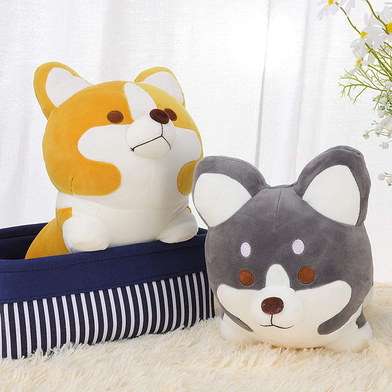 ODM Shiba Inu заполнил игрушку, милую подушку плюша Corgi EN71-1-2-3