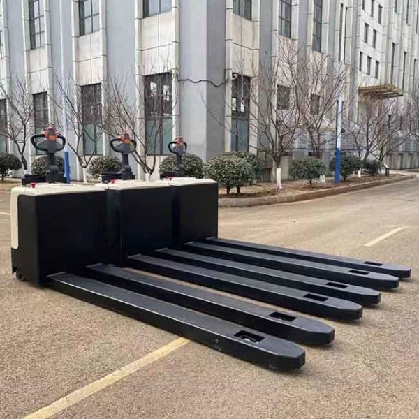 Stand Type 5T Electric Power Jack 5000kgs Hydraulic Hand Pallet Stacker