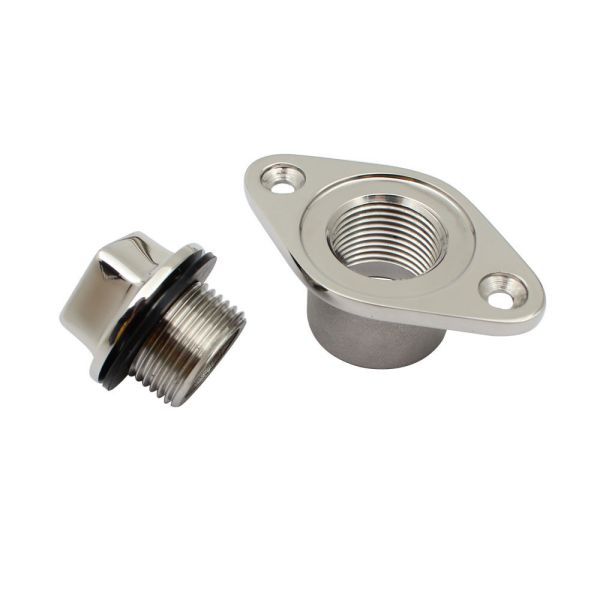 Ss316 1/2inch Garboard Drain Plug / Stainless Steel Garboard Drain Plug