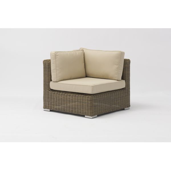 Comfortable Patio Furniture Aluminum and Pe Rattan Garden Sofa Set for Waterproof Outdoor