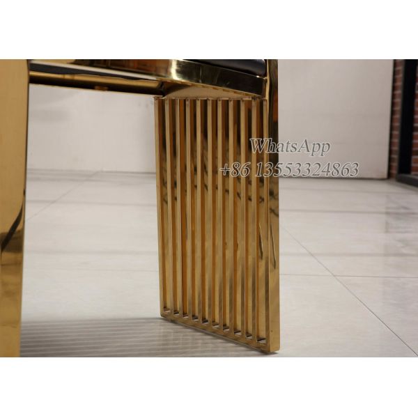 Brushed Stainless Steel Dining Chair for Wedding Party (YS-19)