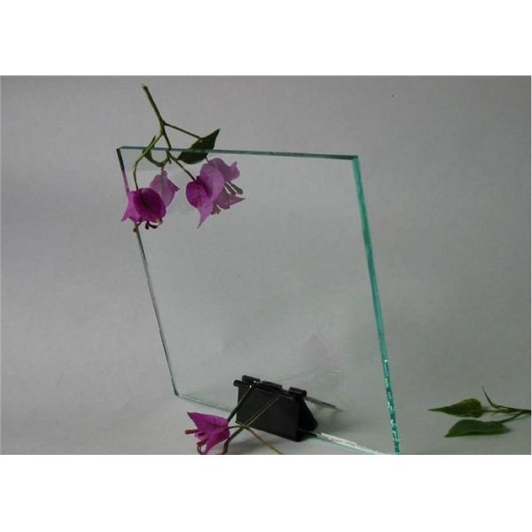 Ultra Clear 2mm Clear Float Glass Customized Transparent Float Glass For Building / Decorative