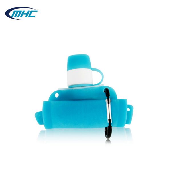 Мешок сумки силикона подгонянная двойная герметизируя складная питьевая вода 500ml