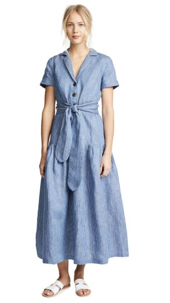 Clothing Manufacturer Striped Maxi Dresses For Women Summer