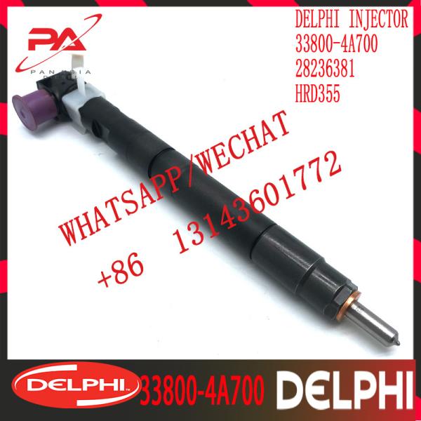 KIA HYUNDAI DELPHI Diesel Fuel Injector 28236381 33800-4A700 HRD355 2.5CRDI
