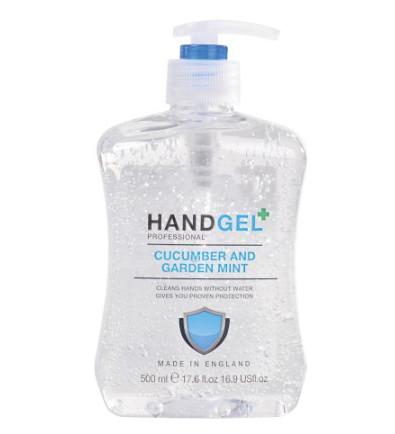 75% Alcohol Based Antibacterial Hand Sanitizer Gel 500ml For Hospital / Household