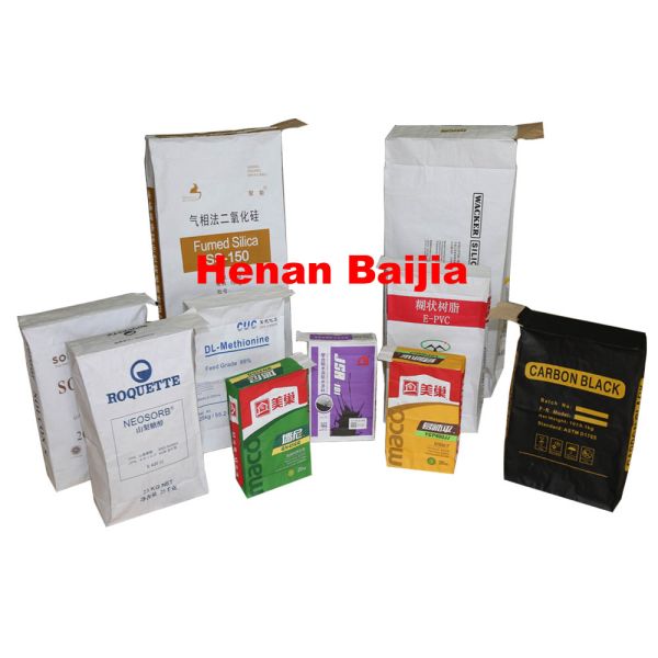 Отверстие и завалка бумажных мешков Мултивалл клапана Брауна белое наклеенное кафельное слипчивое легкое