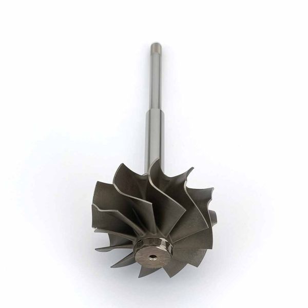 MS-TECH Turbo RHF55 Turbine Wheel Shaft VF30 VF35 Fit Turbos Ind 53mm Exd 48.1mm Blades 11