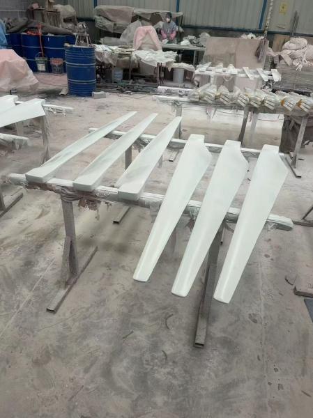 Hand Lay Up RTM SMC Technology 3 Blades Composite Wind Blades for Sustainable Energy Solution