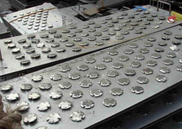 High Productiom Capacity Fixed Valve Tray Stainless Steel Material