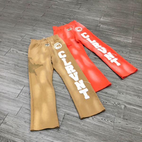 Ensemble de survêtement à capuche zippée délavée avec appliqués et broderies déchirées pour streetwear personnalisé, pantalon de jogging