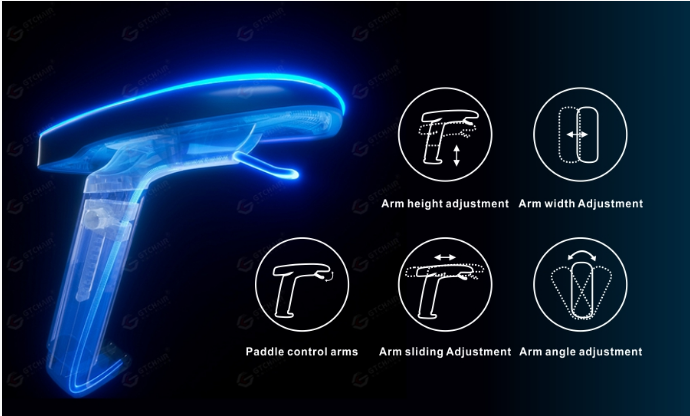 Premium Ergonomic Office Chair Ergo Swivel Staff Mesh Lumbar Support Esports Gaming