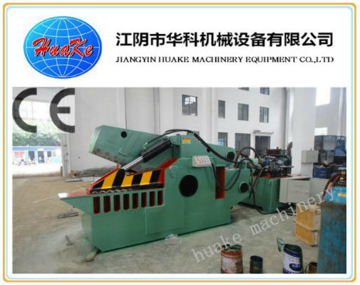 Q43 Series Hydraulic Alligator Shear , 630KN Iron Scrap Cutting Machine