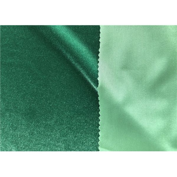 Stretch Knitting Velvet Crushed Fabric Polyester Spandex