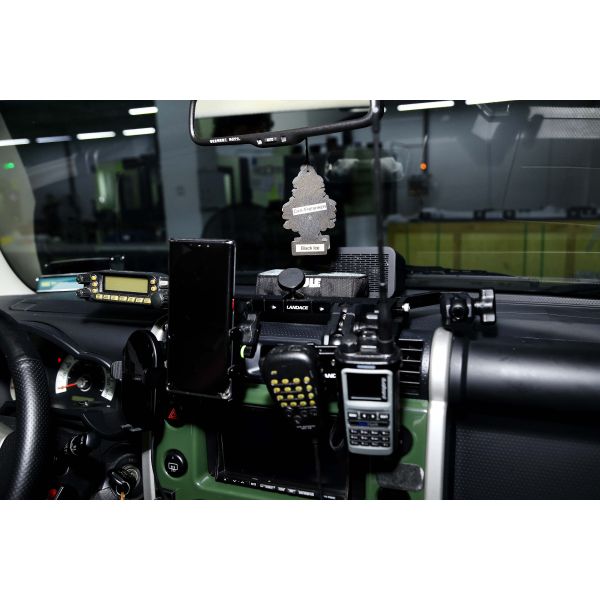 FJ Cruiser 6 Gang Wireless Car Switch Panel with Phone Holder and Console Bracket
