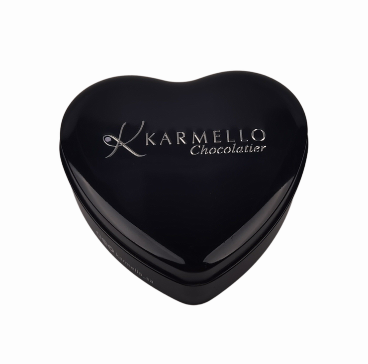 Promotion Heart Shaped Chocolate Tins Gift Tin Box For Holiday Season