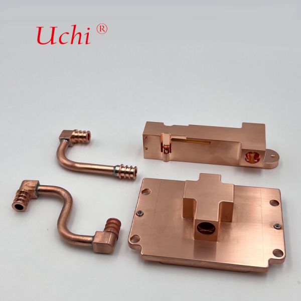 CPU Compatible Copper Cold Plate Heat Sink Central Processing Unit Solution