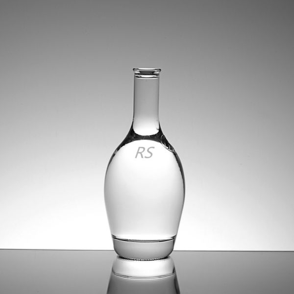 Decal Surface Handling 750ml Clear Tall Glass Bottles for Wine Limoncello Liquor