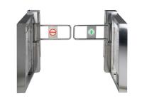 Degrés directionnel entièrement motorisé du Bi SUS304 acrylique de porte de barrière d'oscillation 90