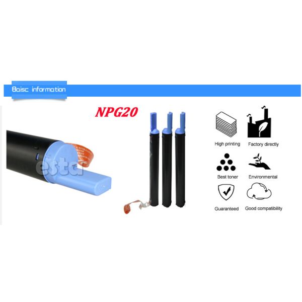 Черная польза Npg 20 тонера копировальной машины для канона IR1600/1610/1620/2000/2010