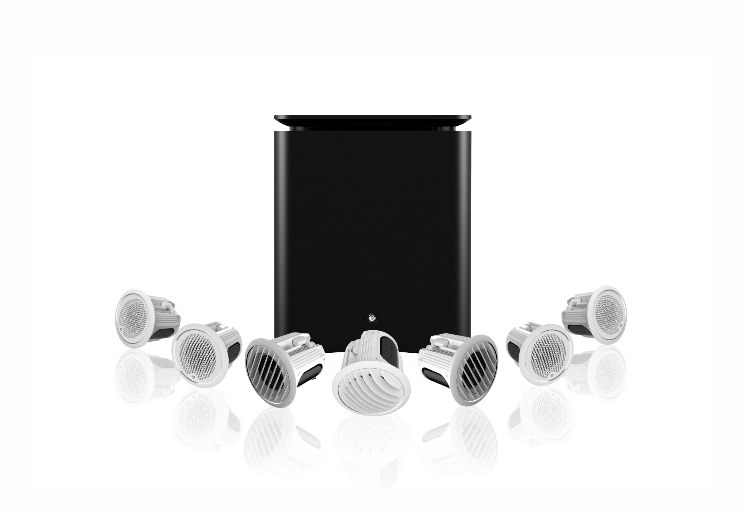 IW4pro&S10D Smart 7.1 Home Theater System with 200W Power Input, 110dB Max